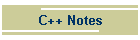 C++ Notes