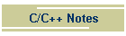 C/C++/Data structure Notes