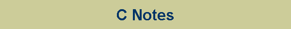 C Notes