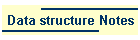 Data structure Notes